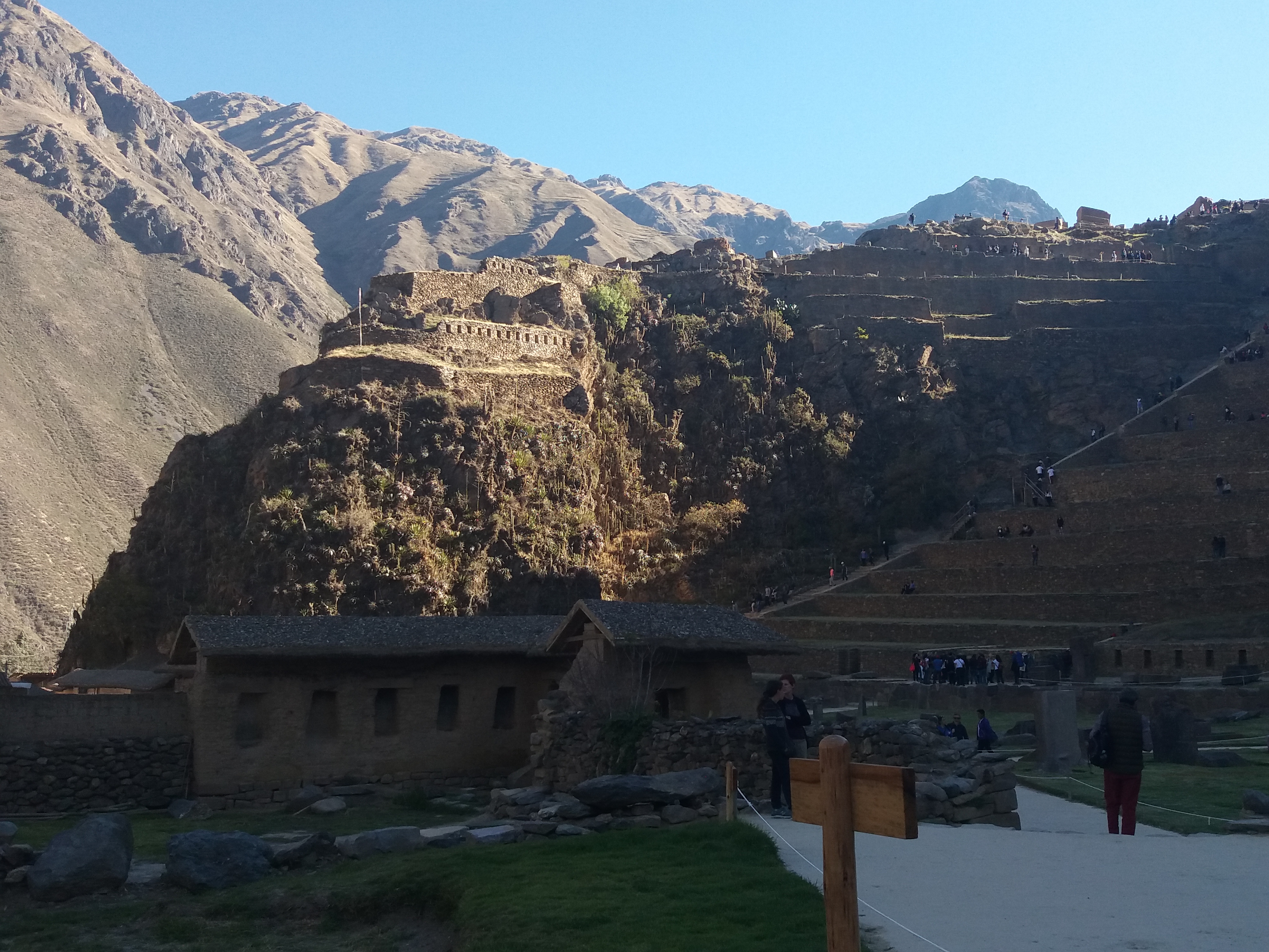 Ruins in Ollantaytambo