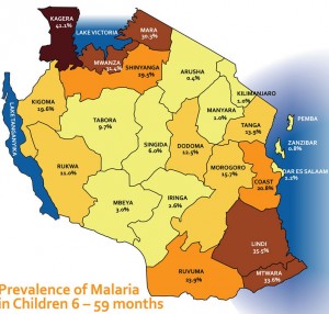 Malaria map