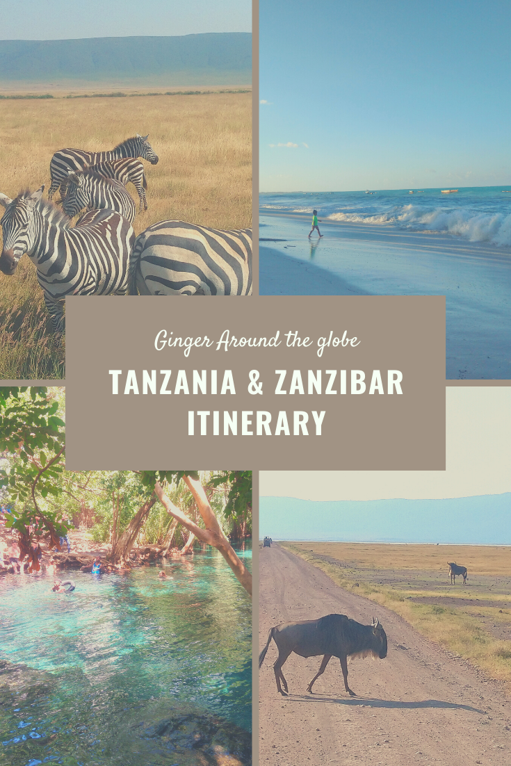 Tanzania itinerary