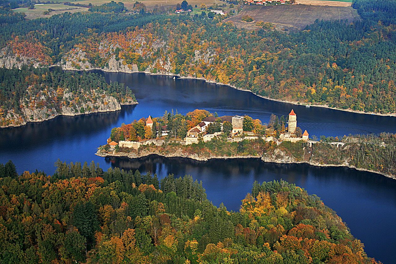 Zvíkov one of the czech castles